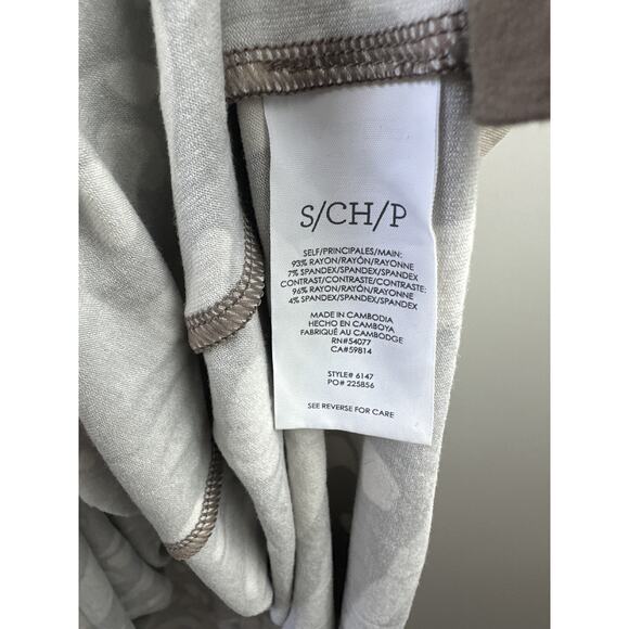 Cabi Swoon Dress Brown Tan Midi Maxi Cut Out Ruched Back 6147 Small Boho Chic - Picture 12 of 13